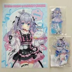 ごちうさ チノ クリアファイル アトレ秋葉原 コンカフェ - メルカリ