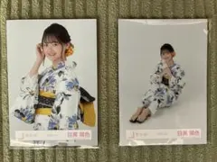 櫻坂46 目黒陽色　2025年浴衣　生写真