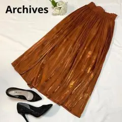 【スプリングカラー】Archives シャイニー サテン スカート 推し活のサムネイル