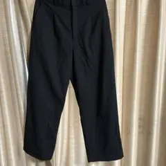 UNIQLO タックワイドパンツM ブラック