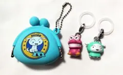 クレヨンしんちゃん　シロ　シリコンコインケース　めじるしアクセサリー