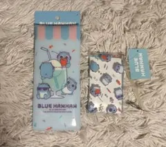 BLUE HAMHAM クリアマルチケース　ポーチ　ブルーハムハムのサムネイル