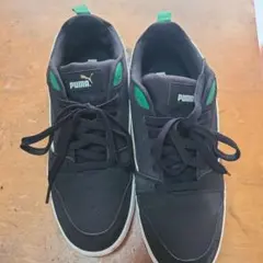 PUMA スニーカー ブラック/グリーン