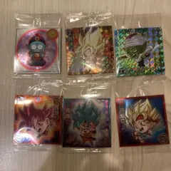 ドラゴンボール ウエハースシール６枚