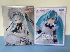 初音ミク ぬーどるストッパー フィギュア ヴィンテージドール　メイド　2点