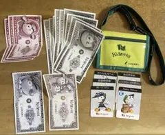 KidZania お財布と紙幣と認定カードセット