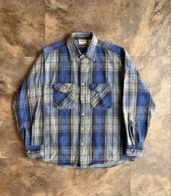 チ*ー様 60s cotton flannel shirt マチ付き - メルカリ