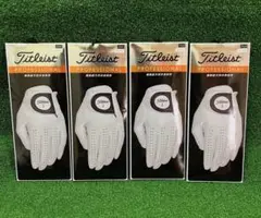 タイトリスト　プロフェッショナル グローブ【TG73】ホワイト４枚セット【24】 タイトリスト プロフェッショナル グローブ【TG73】ホワイト4枚セット
