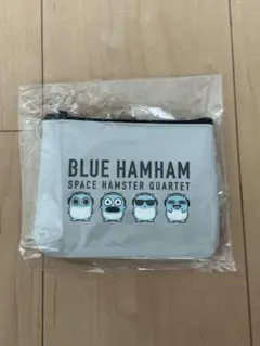 BLUE HAMHAM ブルーハムハム フラットポーチのサムネイル