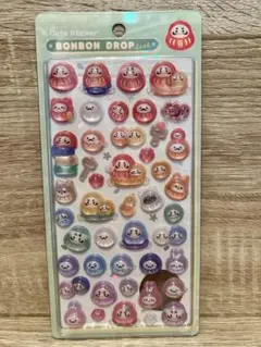 ボンボンドロップシール　和柄　ダルマ　達磨　正規品