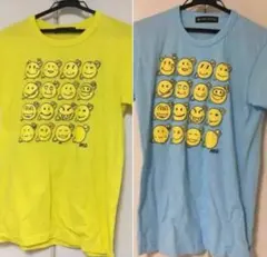 2015年 24時間テレビ チャリティＴシャツ 二枚セット(黄色、水色)