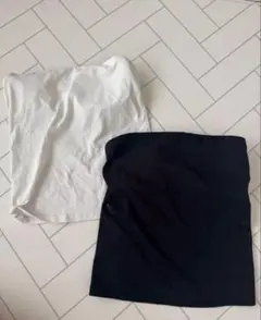 ユニクロ エアリズムコットンブラチューブトップ セット