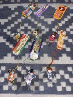 ハローキティ 根付け ストラップ 愛媛 ポンジュース - メルカリ