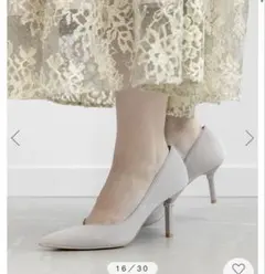 randa ビジューヒール グリッターパンプス 23センチ