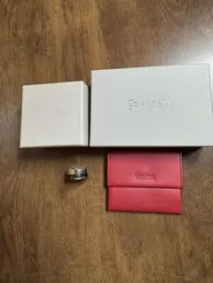 Calvin Klein プラチナ リング セットのサムネイル