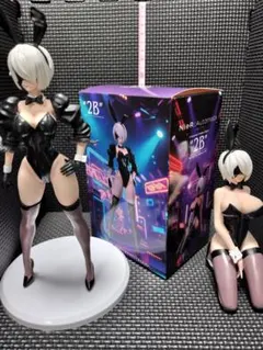 NieR:Automata 2B バニーガール 立ち姿&おすわり　フィギュア美品