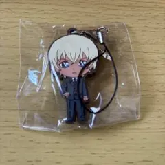 名探偵コナン　安室透　ラバーキーホルダー　ストラップ