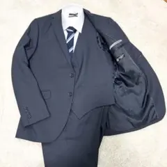 ✨美品】COMME CA MEN コムサメン グレー ビジネススーツ 3ピース
