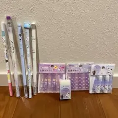 もちもちパンダ、サンリオなど文具まとめ売り