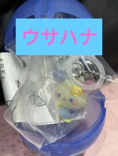 サンリオキャラクターズ　ゆるっとめじるしアクセサリー　ウサハナ