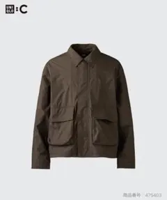 コットンショートブルゾン