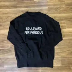 Spick & Span ウール100% 黒 長袖ニット