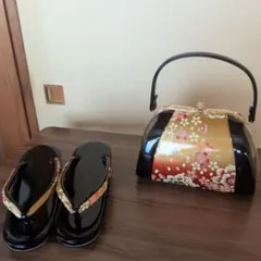 花柄デザインの和装小物セット