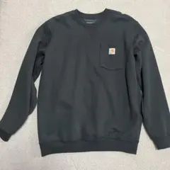 Carhartt ブラック スウェット トレーナー