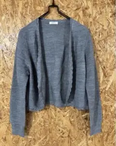Aylesbury グレー 長袖カーディガンのサムネイル