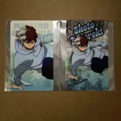 ヒロアカ ホロカードコレクション 轟焦凍 2点