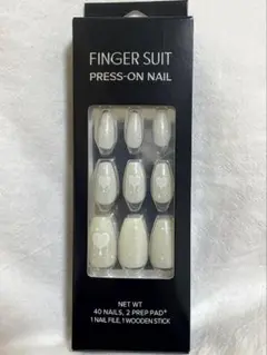 FINGER SUIT プレスオンネイル 1回使用 ネイルチップ ロフト購入