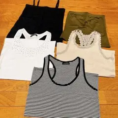 チューブトップ＆タンクトップ❁⃘*.゜5枚セット