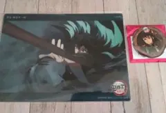 鬼滅の刃 時透無一郎　ビッグクリアカード 缶バッジ