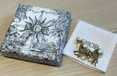 【訳あり】ディオール　Dior ピアス　パール　ゴールド