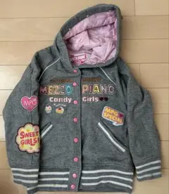 希少 レア Mezzo Piano メゾピアノ スタジャン 140㎝