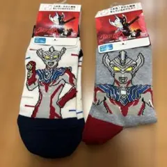 ウルトラマンタイガ　靴下　16〜18 2足