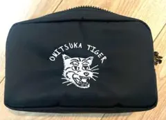 新品 Onitsuka Tiger オニツカタイガー beauty case 黒