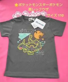 新品未使用 ポケットモンスター ポケモン 黒レックウザ サイズ 110cm。