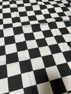 チェッカーフラッグ　USA製 ヴィンテージ バンダナ デッドストック hav a