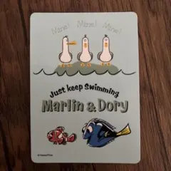 ディズニージャンケンカード ファインディングニモ マーリン＆ドリー