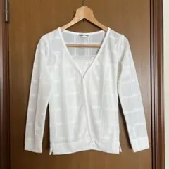 トップス アンサンブル キャミソール＆カーディガン ホワイト