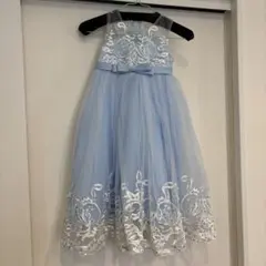 子供　ドレス（水色）　サイズ110センチ