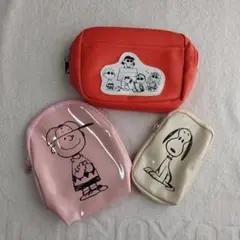 ◆スヌーピー・チャーリー・ブラウン ポーチセット‼◆