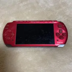SONY PSP 3000本体 レッド