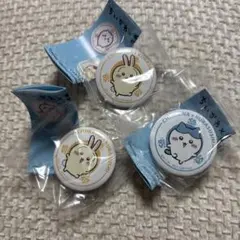 ちいかわ くら寿司コラボ 缶バッジ うさぎ ハチワレ