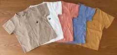 無印良品 ベビー 半袖 Tシャツ 5枚セット まとめ売りのサムネイル