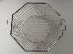 シンポ焼き網 スーパーネット 280mm ステンレス精密鋳造＋トング2個