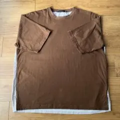 Niko and...のドッキング・レイヤード風半袖Tシャツ