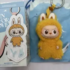 POPMART PIN FOR LOVE ぬいぐるみ ラブブ イニシャル 【Ｙ】
