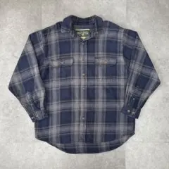 FIELD&STREAM オンブレ チェック ヘビネル フランネル シャツ 古着